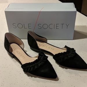 Sole Society Pointed Flats